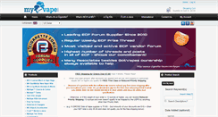 Desktop Screenshot of myvape.com